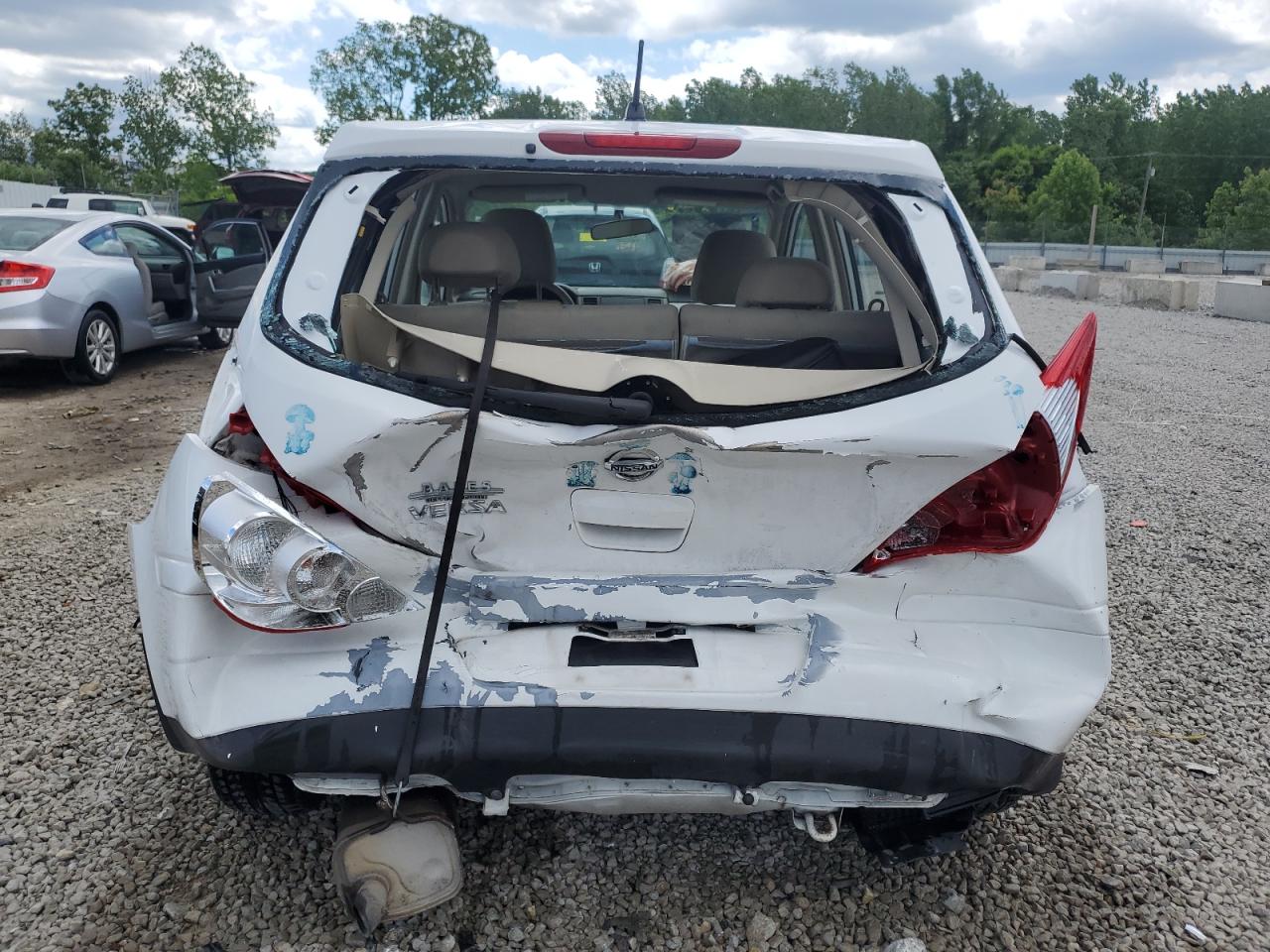 2007 Nissan Versa S VIN: 3N1BC13E57L390705 Lot: 58046555