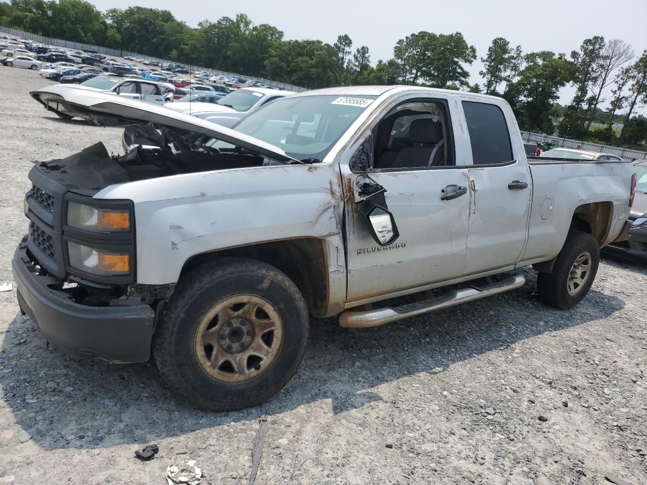 2015 Chevrolet Silverado C1500 იყიდება Byron-ში, GA - Rollover