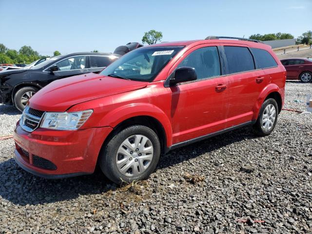  DODGE JOURNEY 2017 Красный