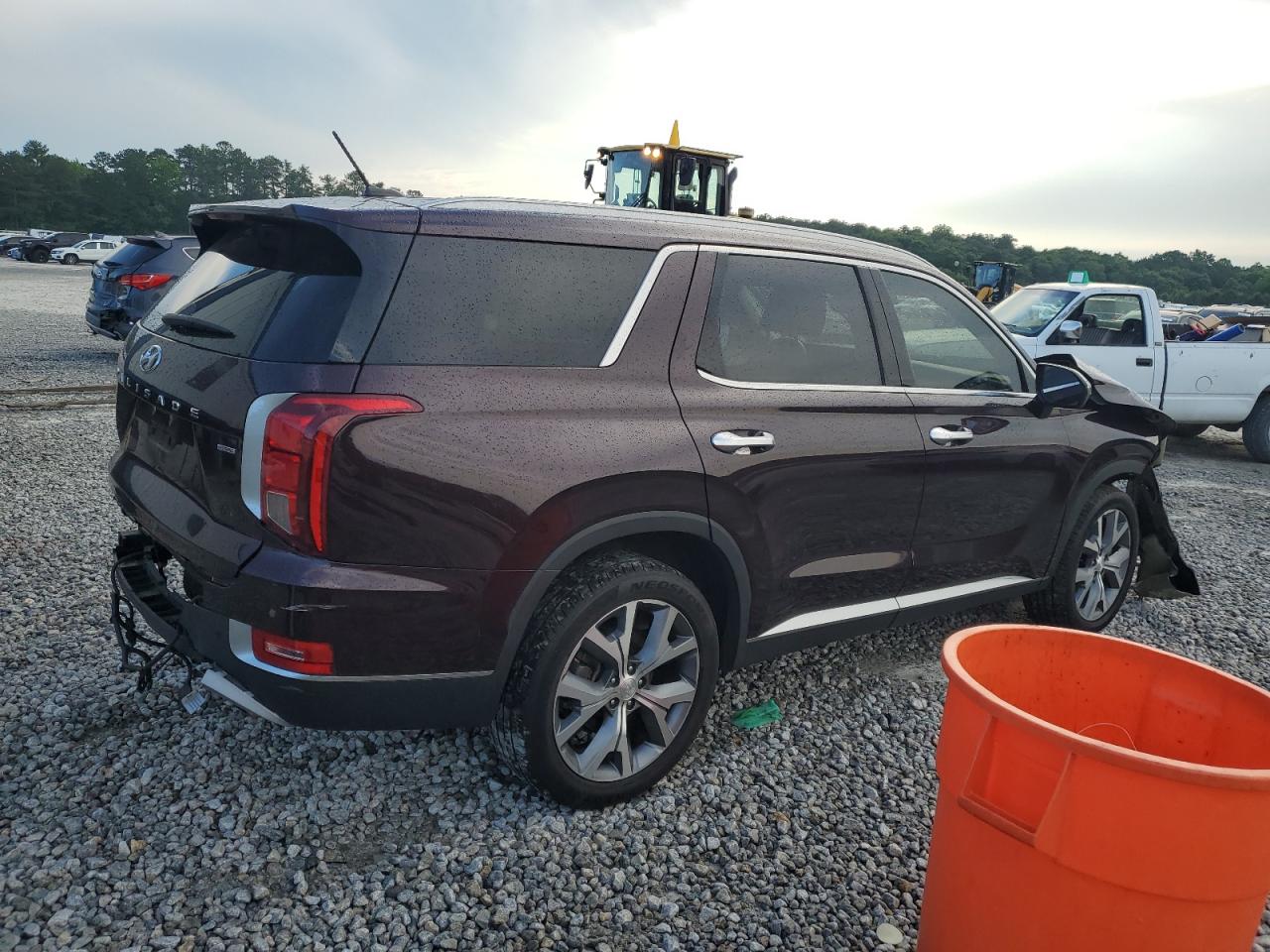 2021 Hyundai Palisade Sel VIN: KM8R3DHE2MU315186 Lot: 57062295