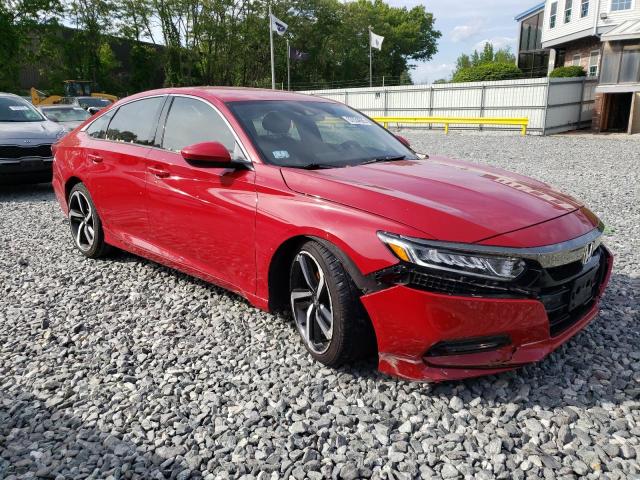  HONDA ACCORD 2019 Червоний