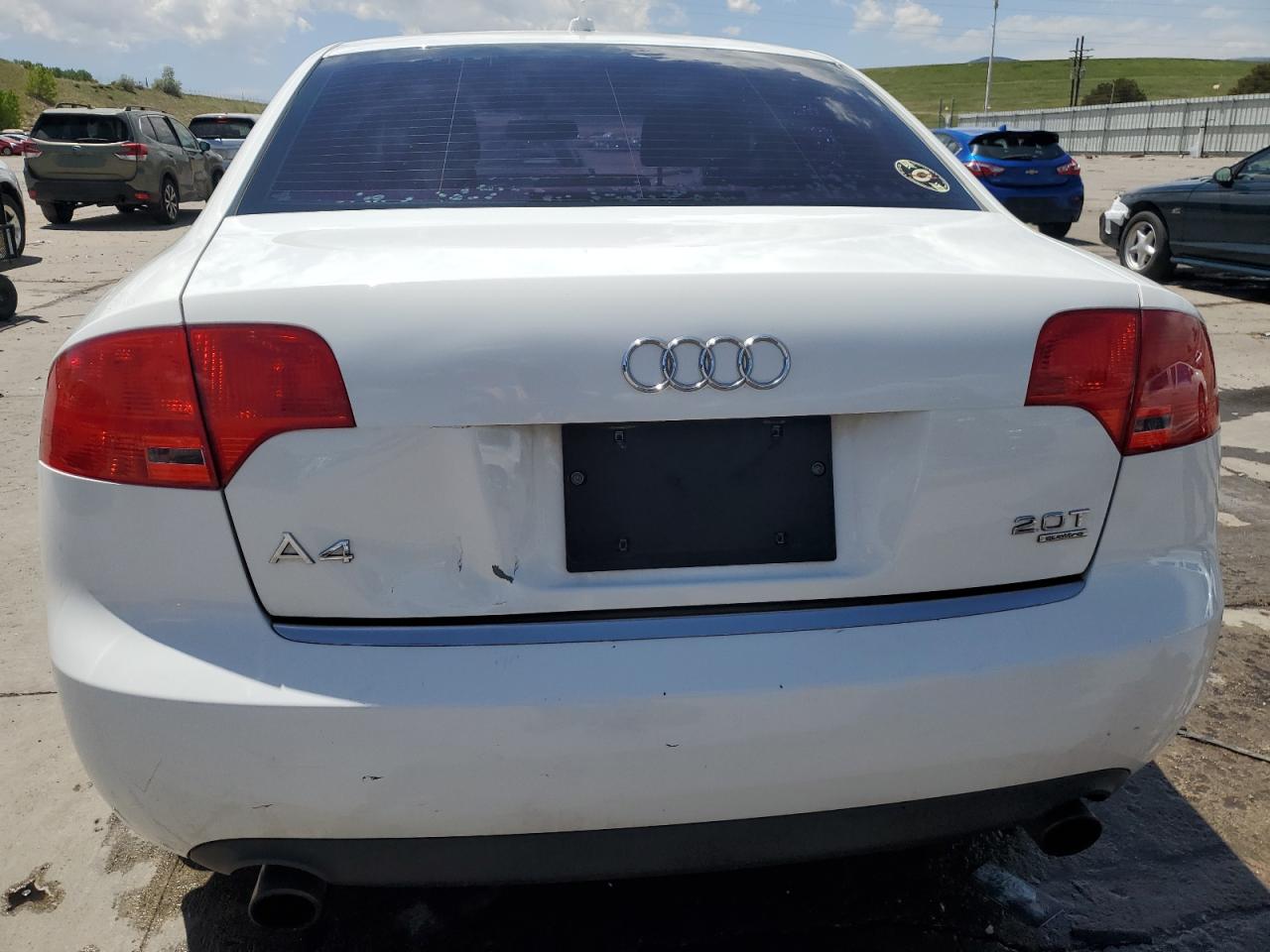 2007 Audi A4 2.0T Quattro VIN: WAUDF78E87A203390 Lot: 56594595