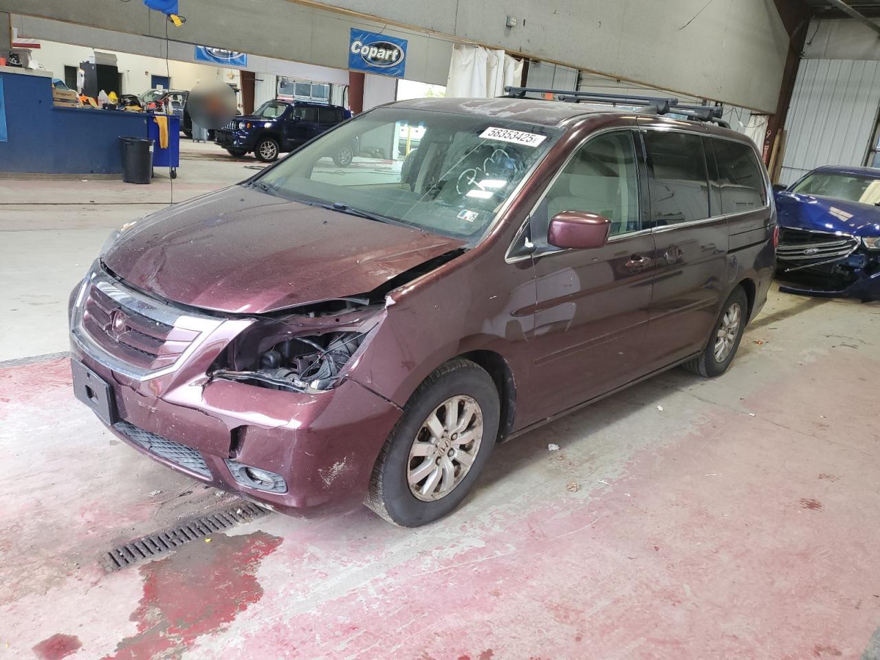 2009 Honda Odyssey Ex de vânzare în Angola, NY - Front End