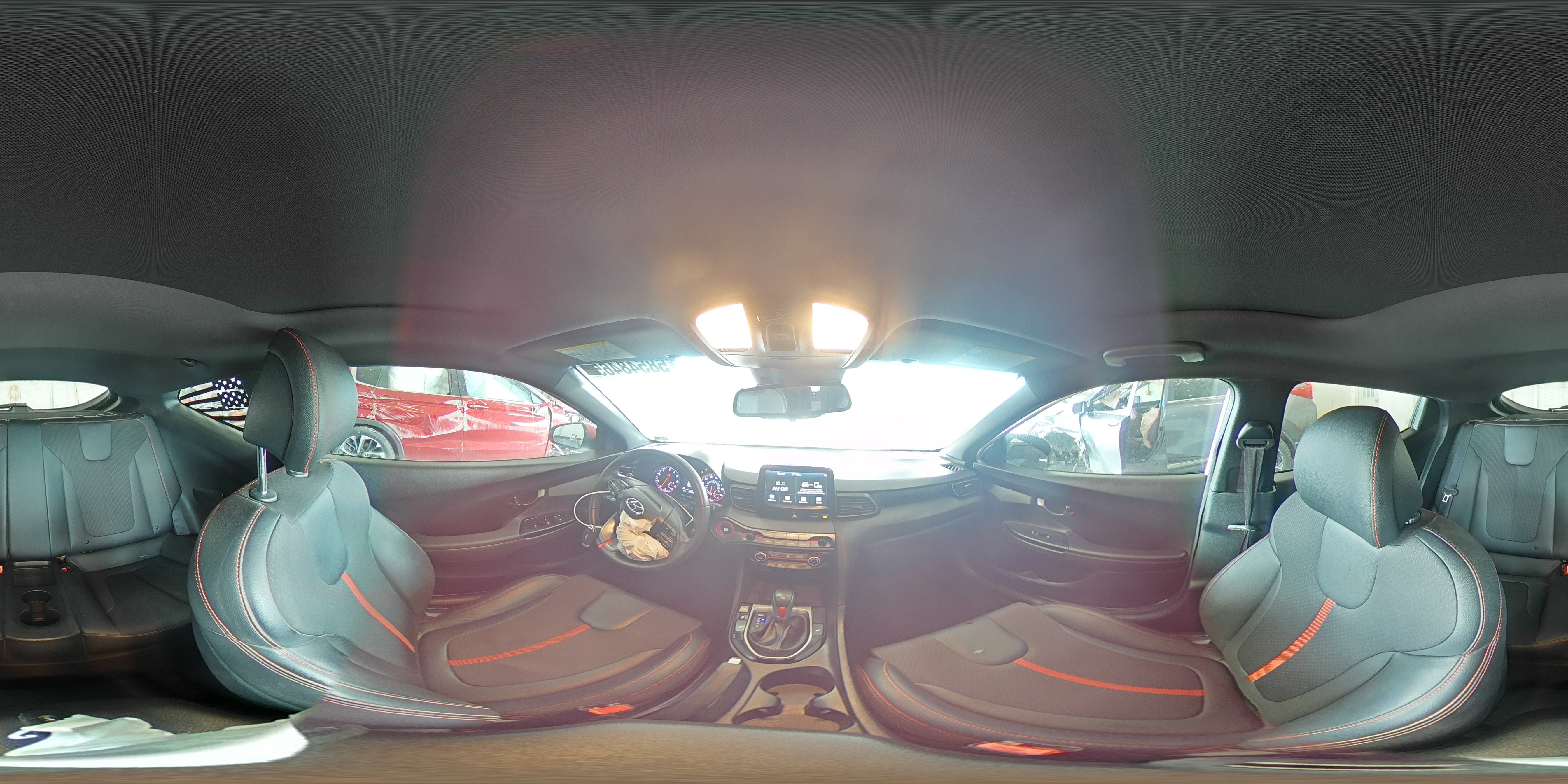 2020 Hyundai Veloster Turbo VIN: KMHTH6AB9LU029420 Lot: 58548465