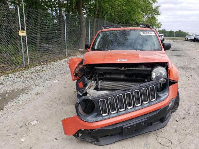  JEEP RENEGADE 2018 Оранжевый