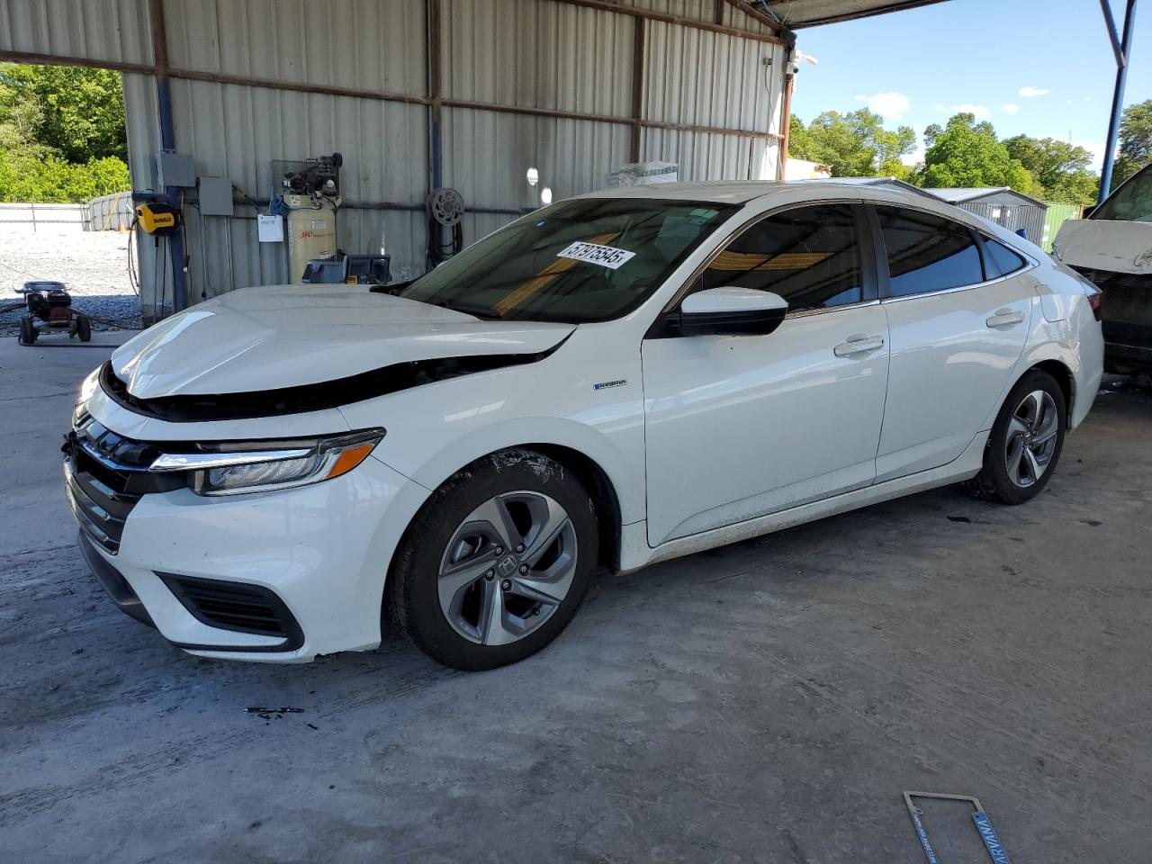 2020 Honda Insight Ex продається в Cartersville, GA - Front End