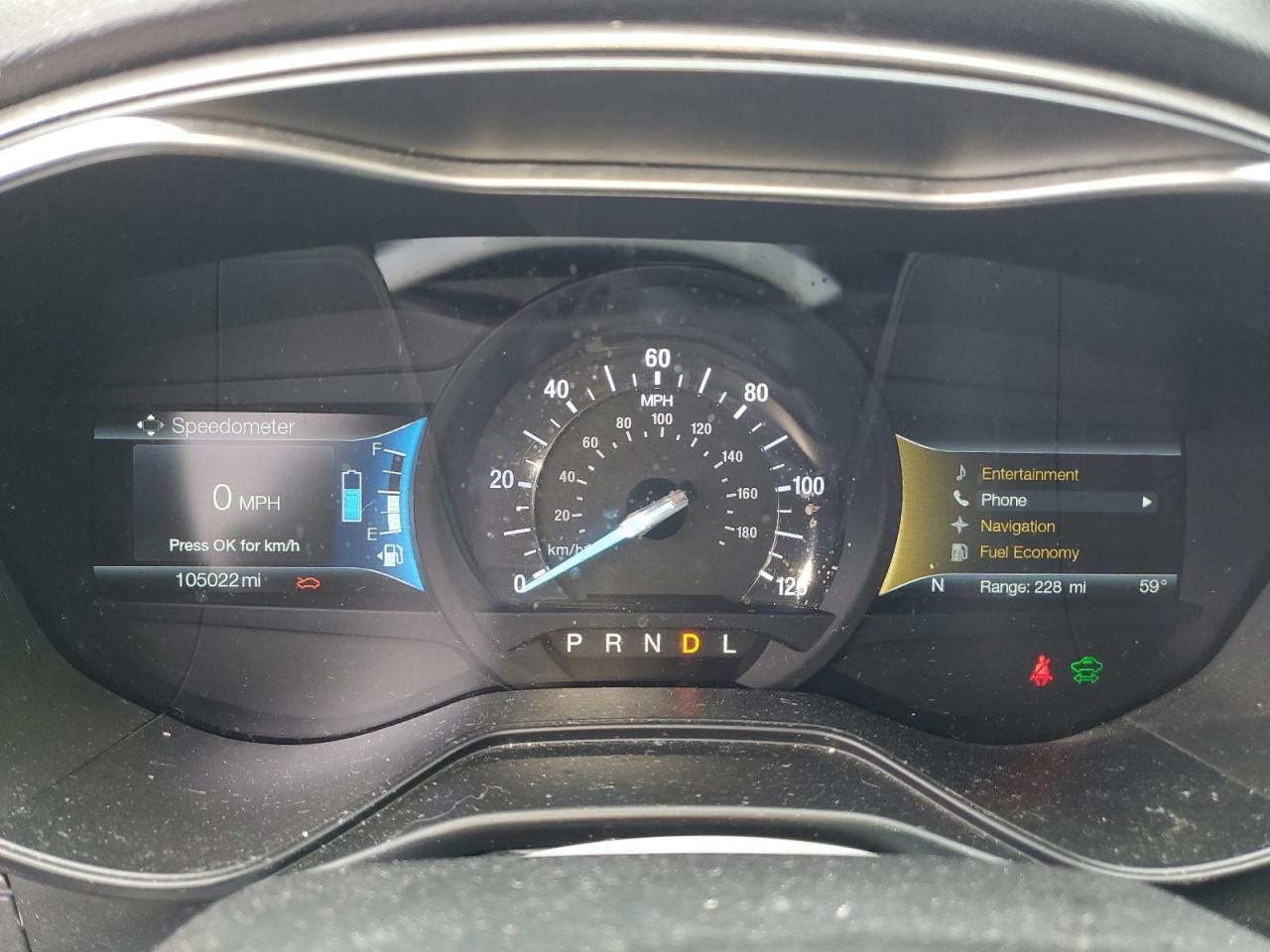 2019 Ford Fusion Se VIN: 3FA6P0LU2KR124798 Lot: 55386135