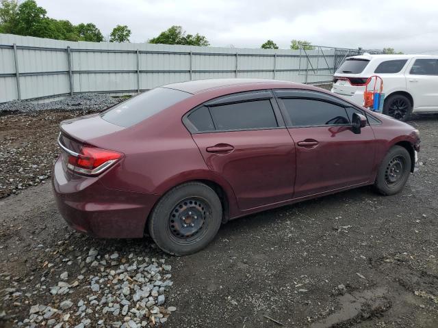  HONDA CIVIC 2014 Burgundy