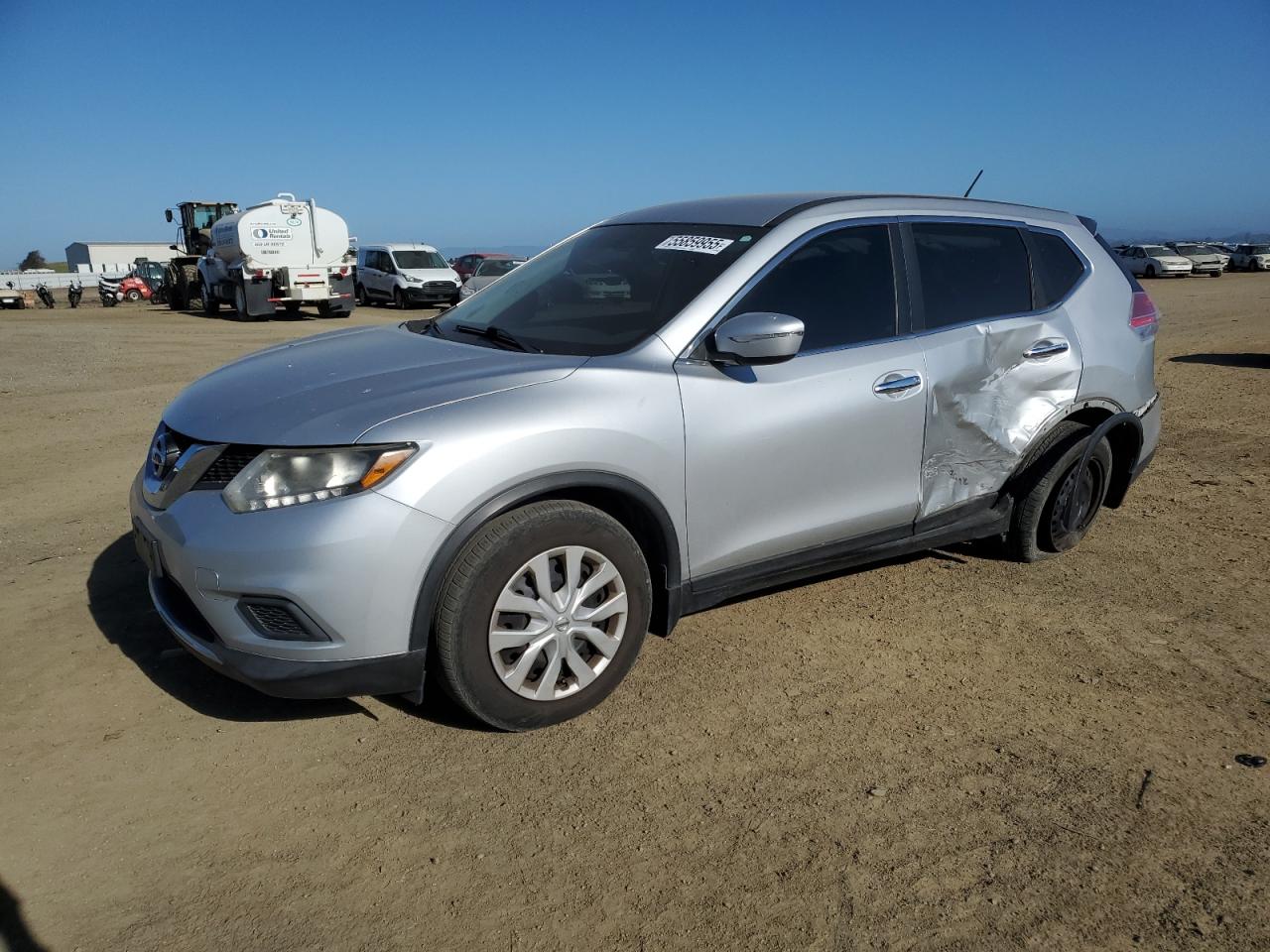 2015 Nissan Rogue S продається в American Canyon, CA - Side