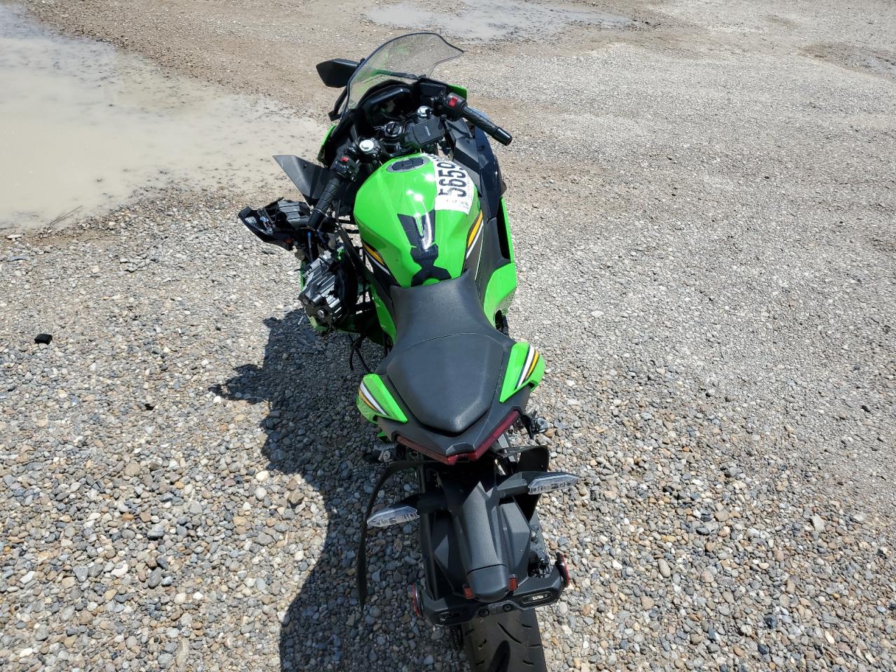 2025 Kawasaki Ex500 A VIN: ML5EXGJ17SDA55040 Lot: 56592955