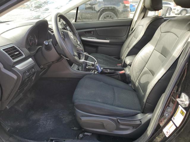 Sedans SUBARU IMPREZA 2015 Czarny