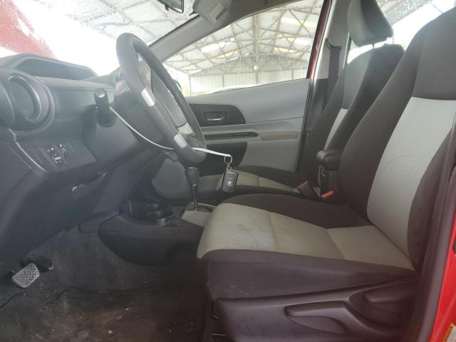  TOYOTA PRIUS 2013 Red