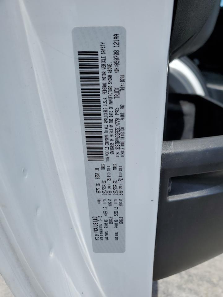 2015 Ram Promaster 1500 1500 Standard VIN: 3C6TRVAG5FE514770 Lot: 56660815