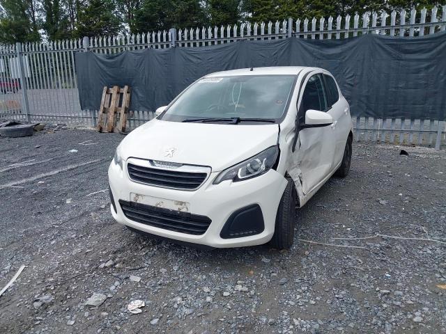 2017 PEUGEOT 108 1.0 ACTIVE 5DR for sale at Copart BELFAST