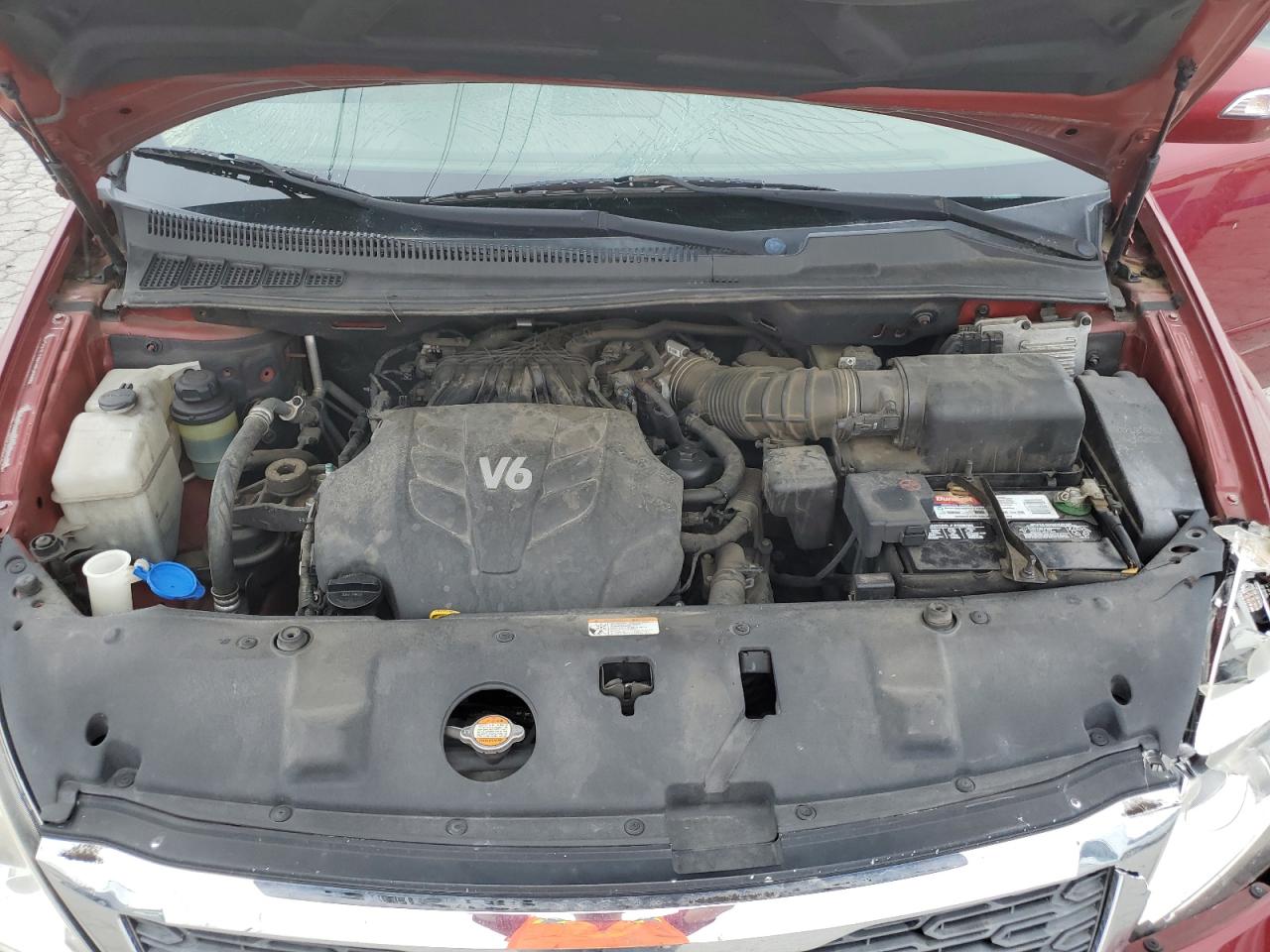 2011 Kia Sedona Lx VIN: KNDMG4C78B6404936 Lot: 55899445