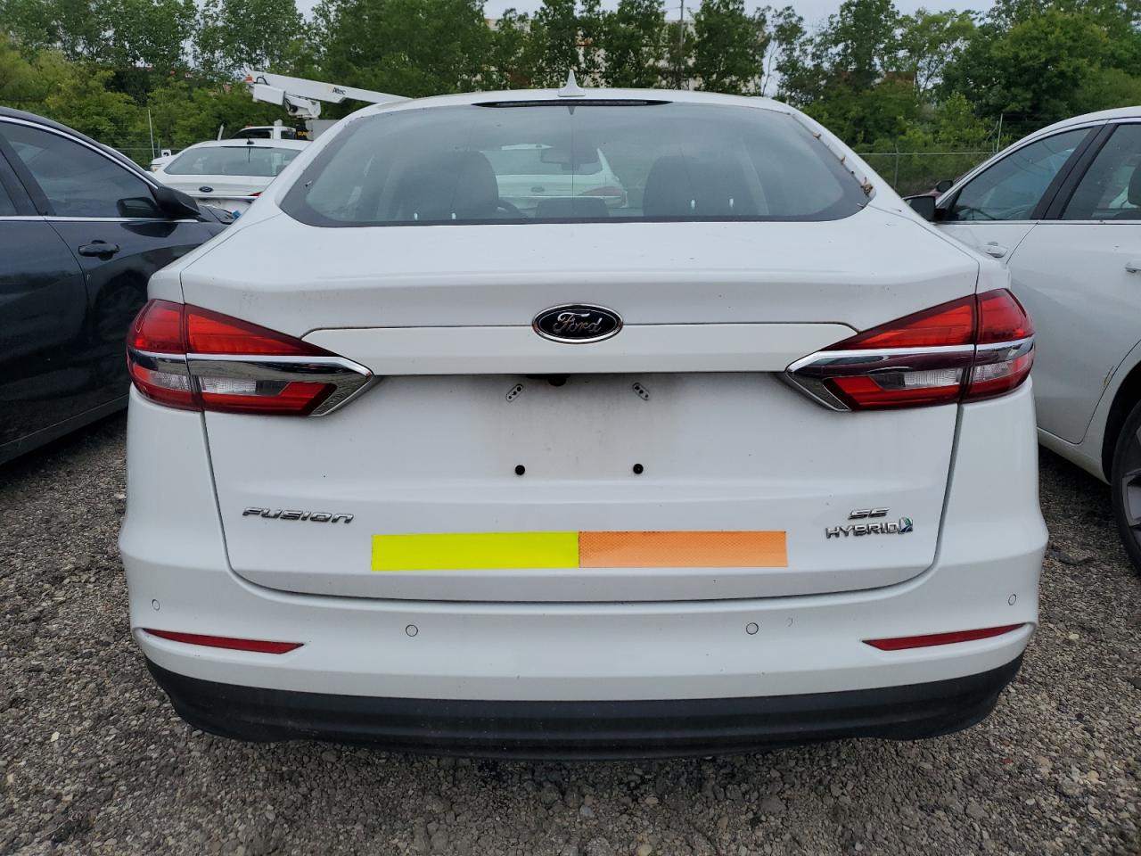 2019 Ford Fusion Se VIN: 3FA6P0LU7KR124800 Lot: 55085175