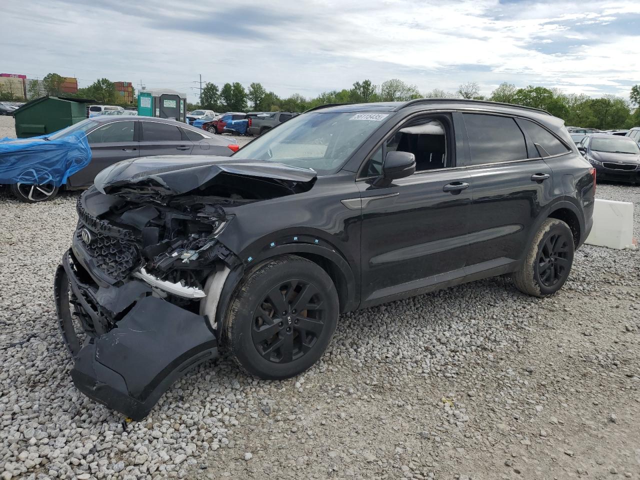 2021 Kia Sorento S en Venta en Columbus, OH - Front End