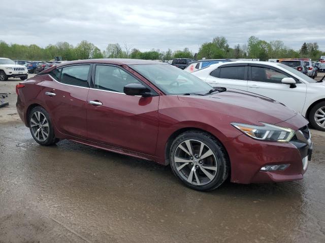  NISSAN MAXIMA 2017 Burgundy