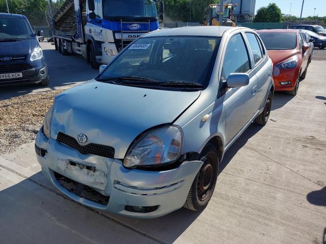 2004 TOYOTA YARIS BLUE for sale at Copart SANDY