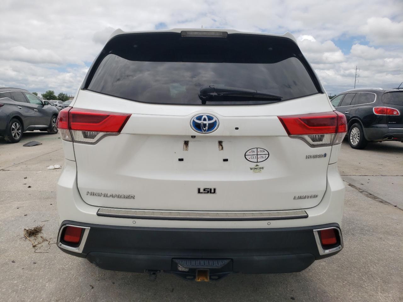 2019 Toyota Highlander Hybrid Limited VIN: 5TDDGRFH2KS056181 Lot: 56202795