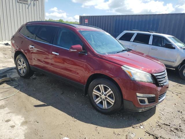  CHEVROLET TRAVERSE 2016 Red