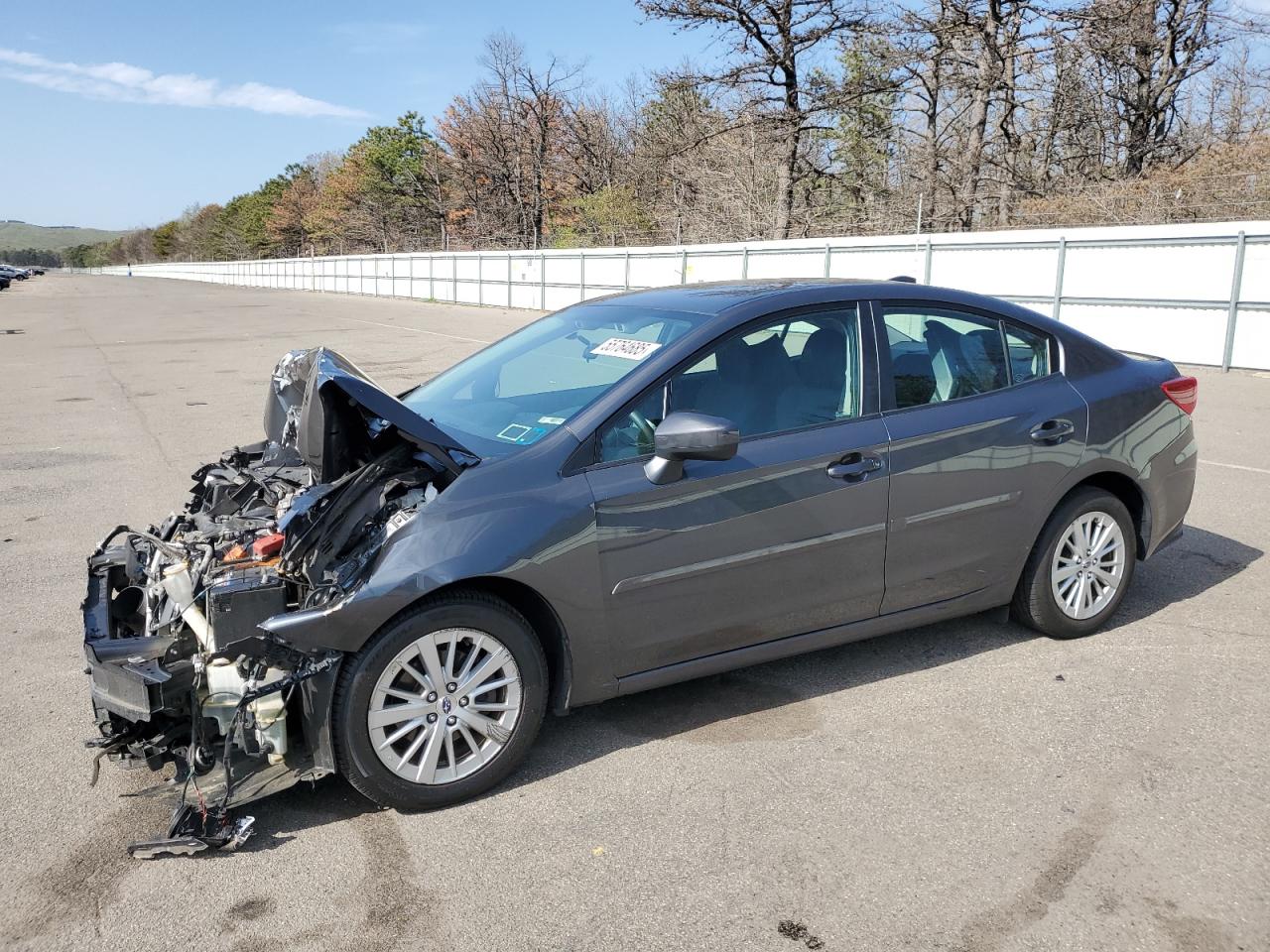 2018 Subaru Impreza Premium Plus продається в Brookhaven, NY - Front End