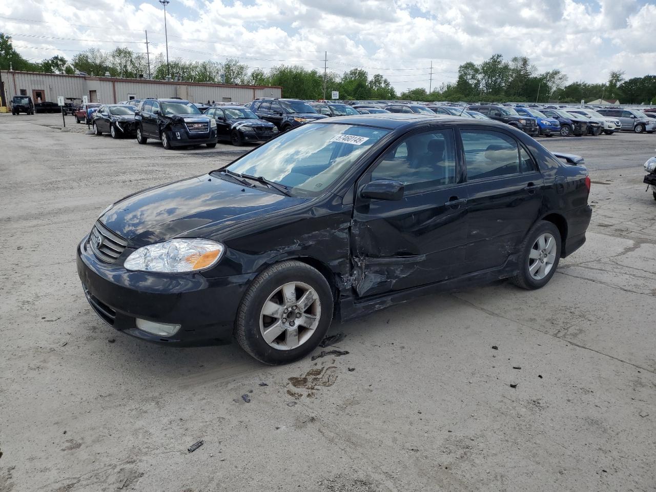 2003 Toyota Corolla Ce en Venta en Fort Wayne, IN - Side