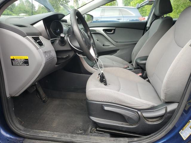 HYUNDAI ELANTRA 2013 Синий