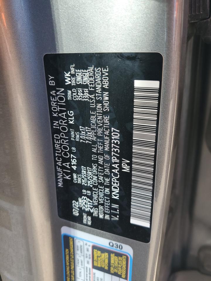 2023 Kia Seltos Lx VIN: KNDEPCAA1P7373107 Lot: 56758925