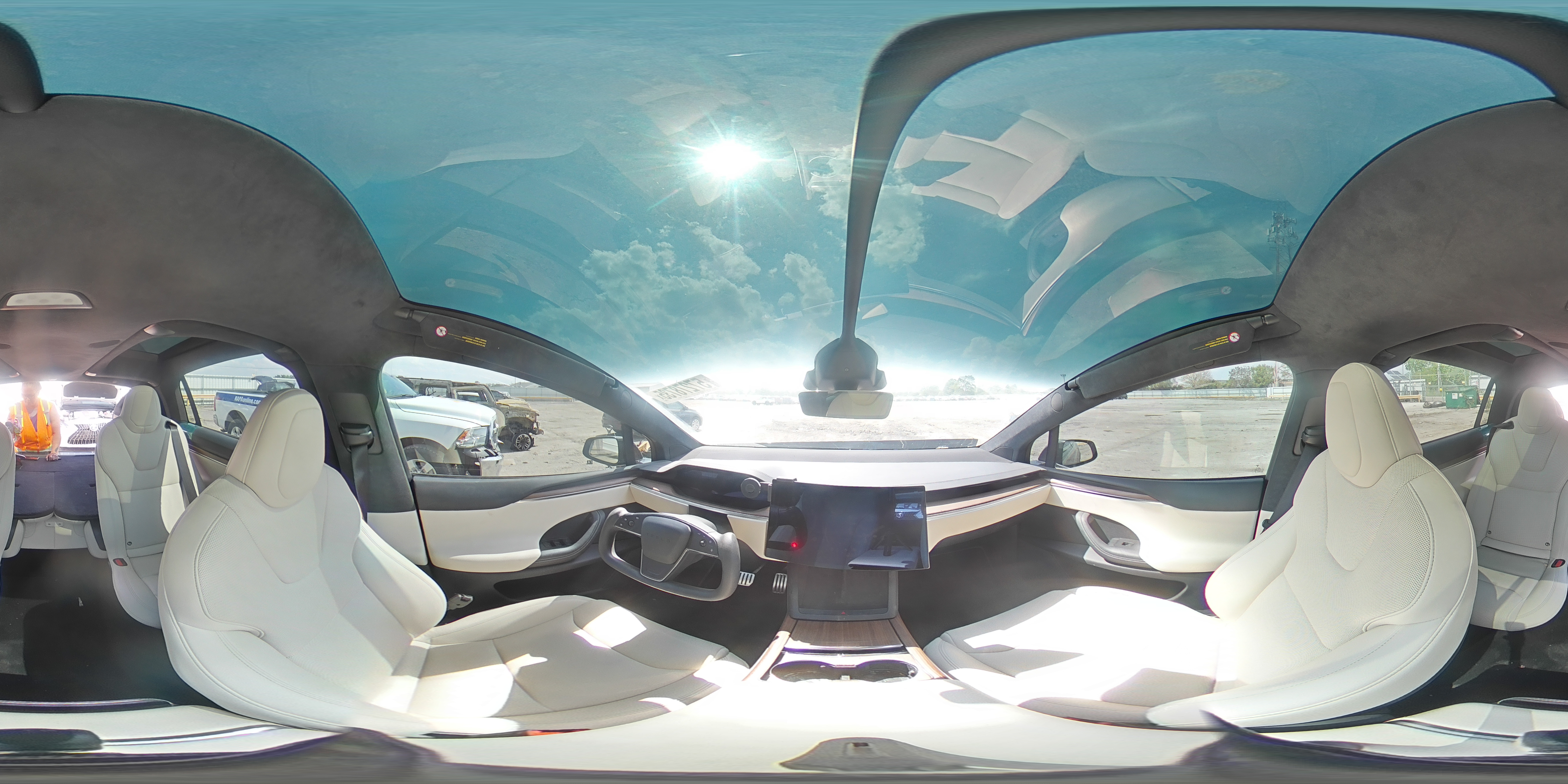 2023 Tesla Model X VIN: 7SAXCBE51PF405210 Lot: 57278735