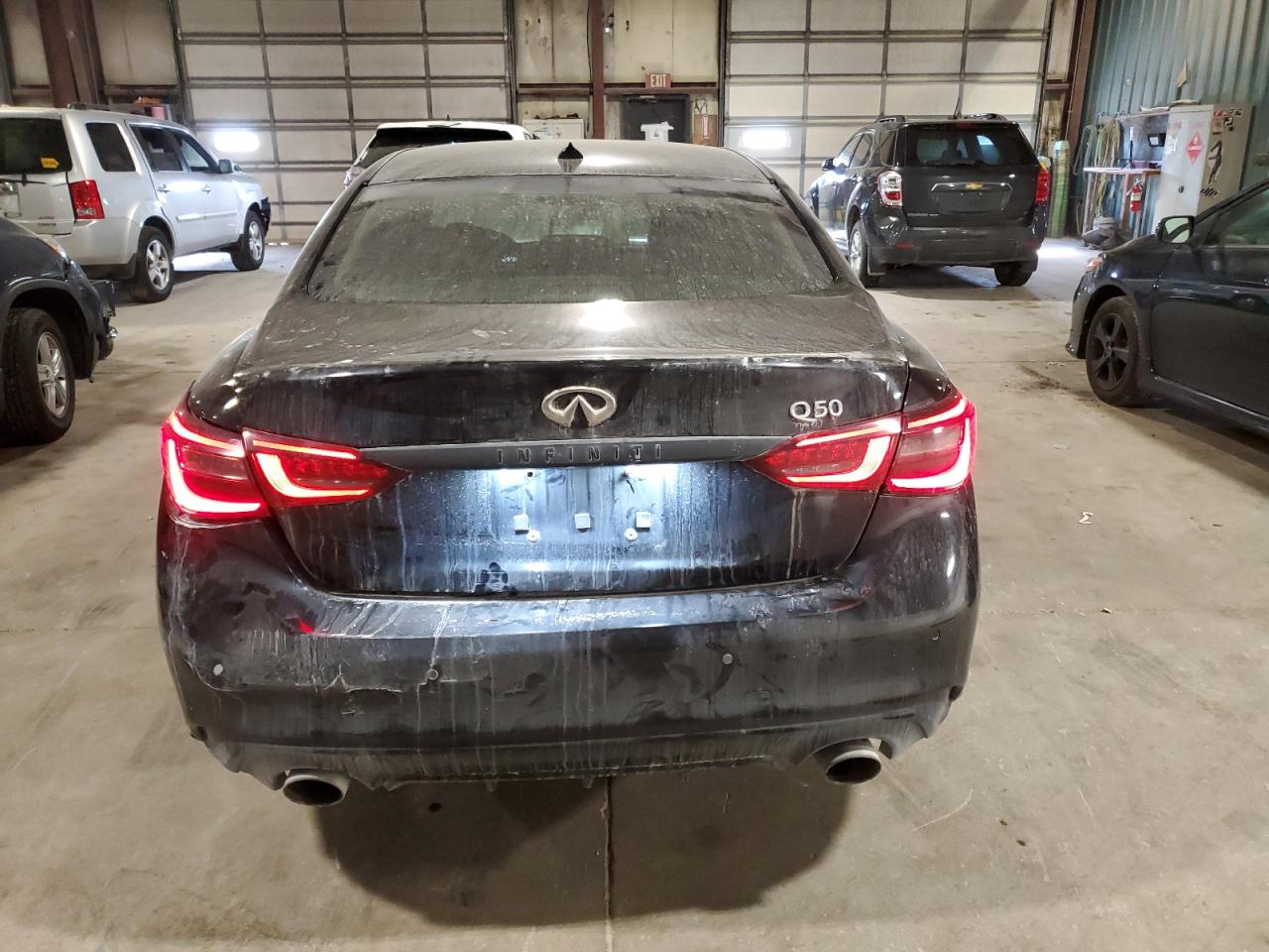 2018 Infiniti Q50 Luxe VIN: JN1EV7AR4JM430611 Lot: 55609815