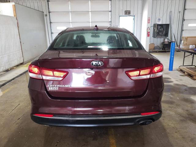  KIA OPTIMA 2017 Burgundy