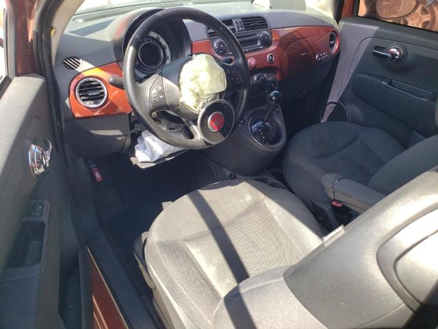 Hatchbacks FIAT 500 2012 Orange
