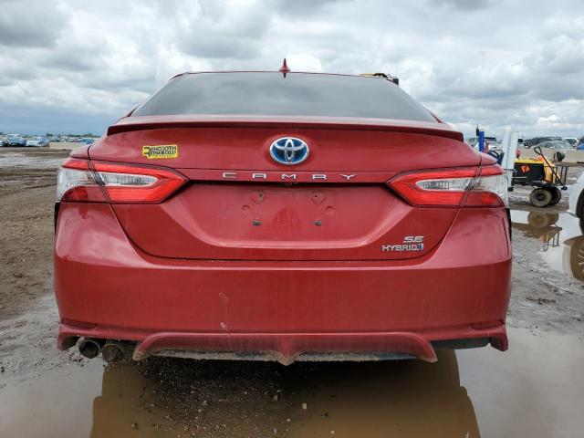  TOYOTA CAMRY 2019 Czerwony