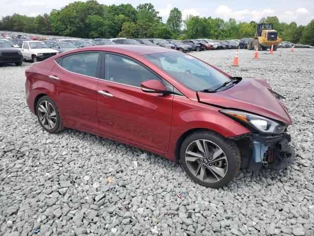  HYUNDAI ELANTRA 2015 Burgundy