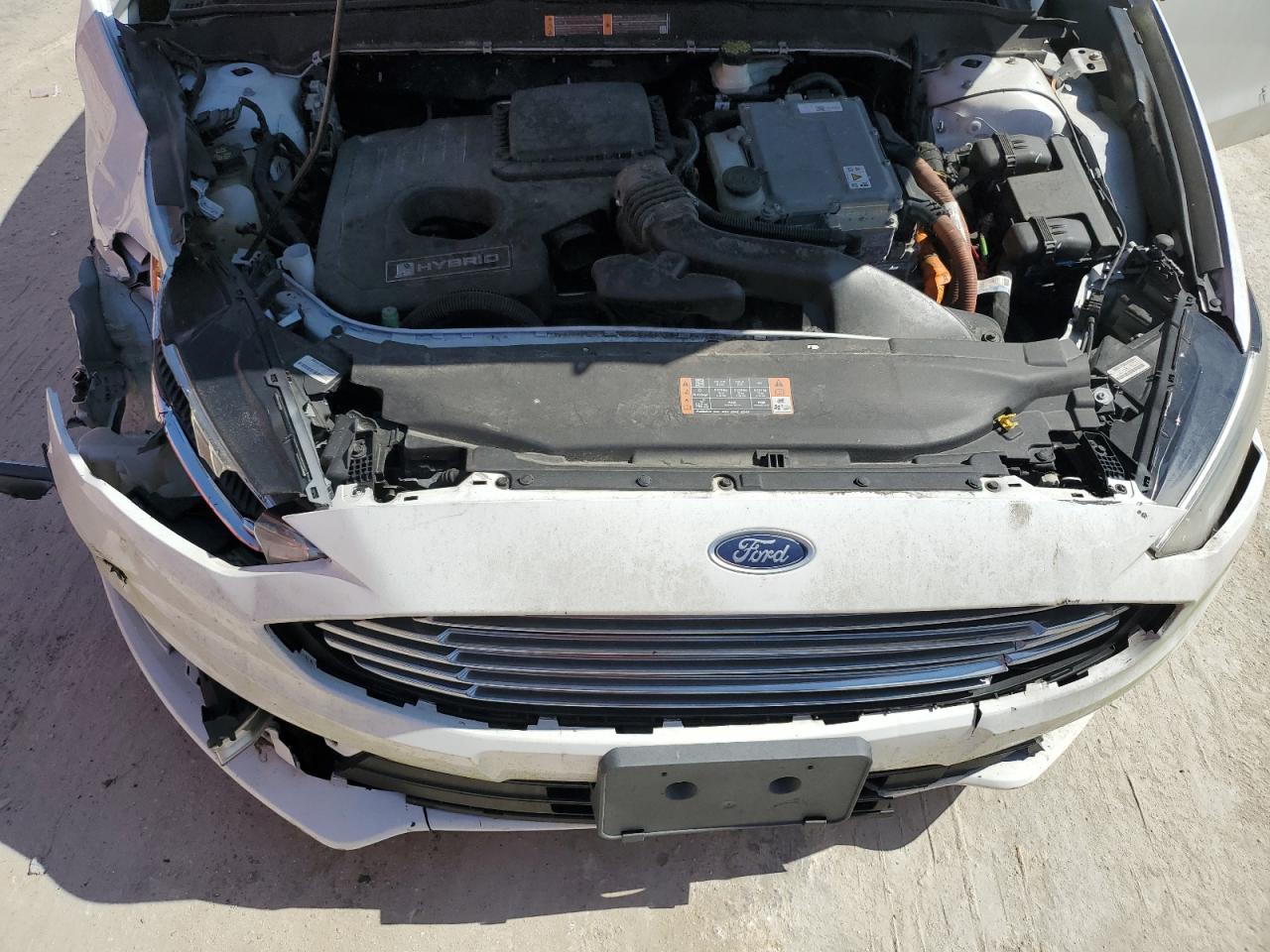 2017 Ford Fusion Se Hybrid VIN: 3FA6P0LU3HR409650 Lot: 57020555
