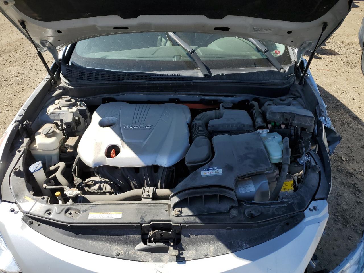 2015 Hyundai Sonata Hybrid VIN: KMHEC4A42FA135856 Lot: 58897385