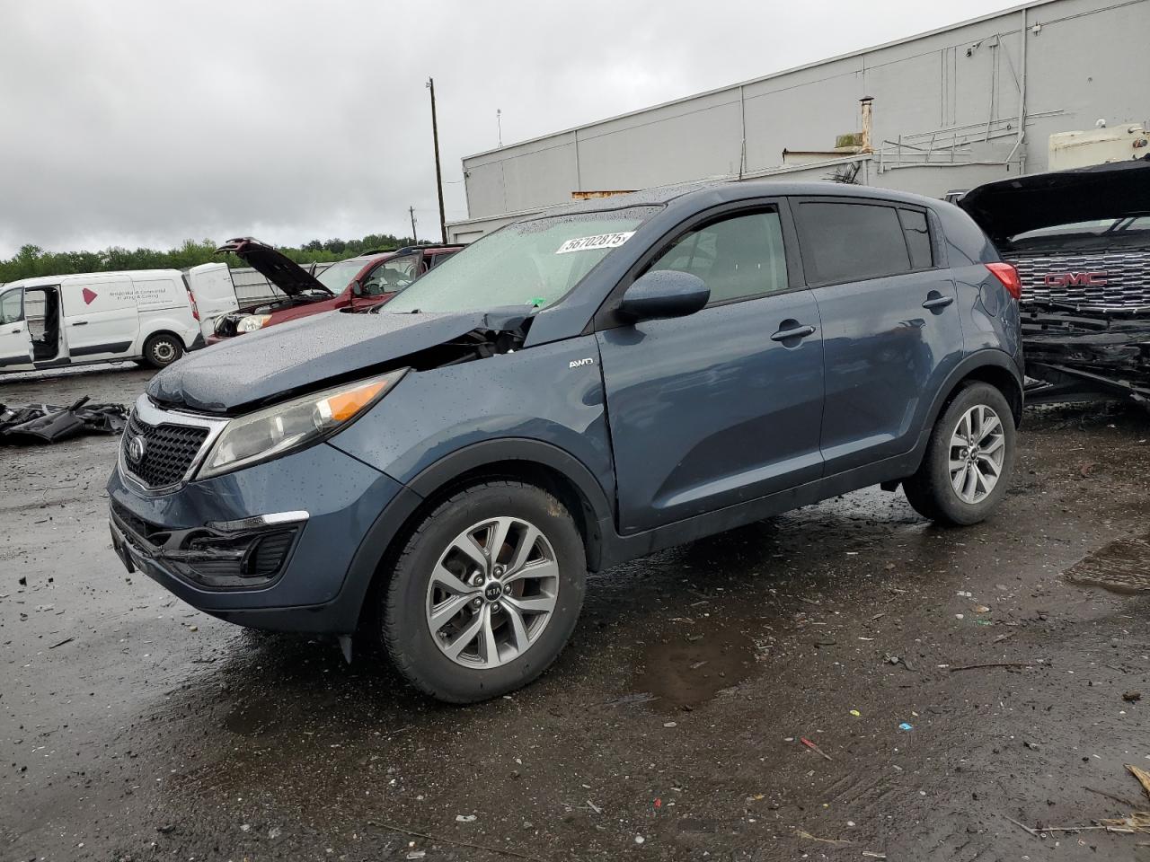 2014 Kia Sportage Lx for Sale in Fredericksburg, VA - Front End