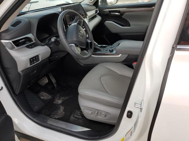  TOYOTA HIGHLANDER 2023 Biały