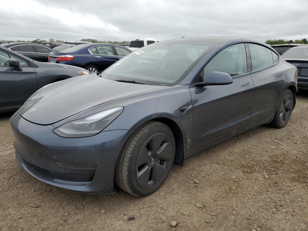 2022 Tesla Model 3 zu verkaufen in Elgin, IL - Rear End