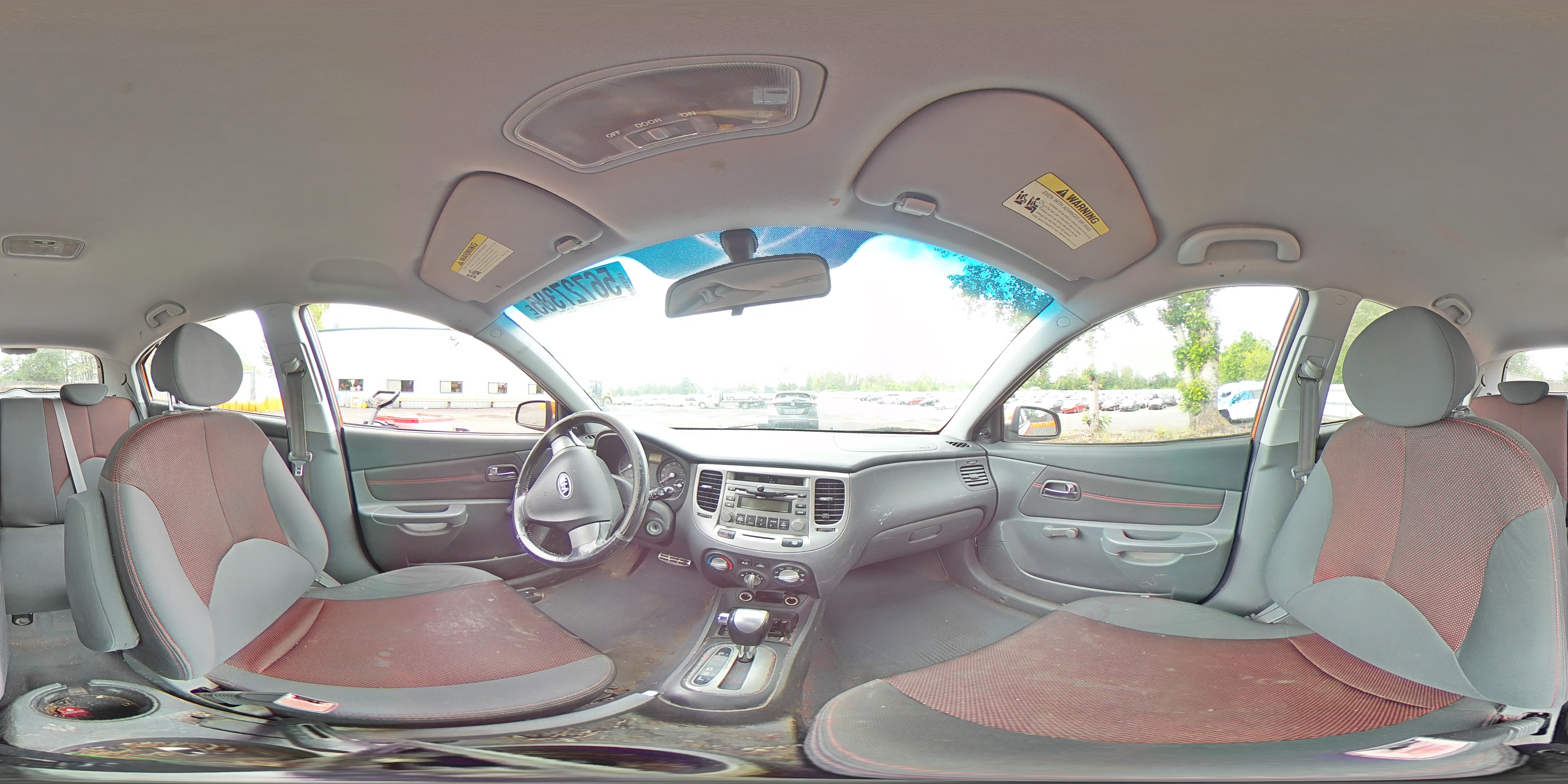 2007 Kia Rio 5 Sx VIN: KNADE163076195189 Lot: 56727385