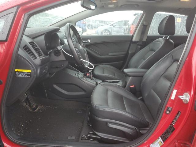  KIA FORTE 2016 Червоний