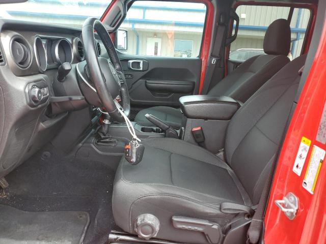  JEEP WRANGLER 2018 Червоний