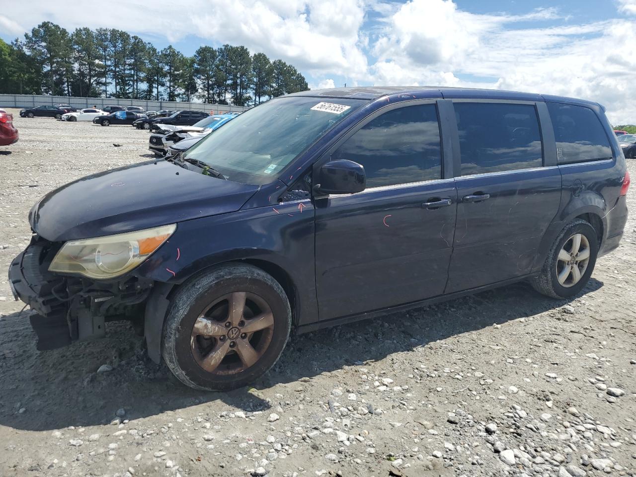 2010 Volkswagen Routan Se en Venta en Loganville, GA - Front End