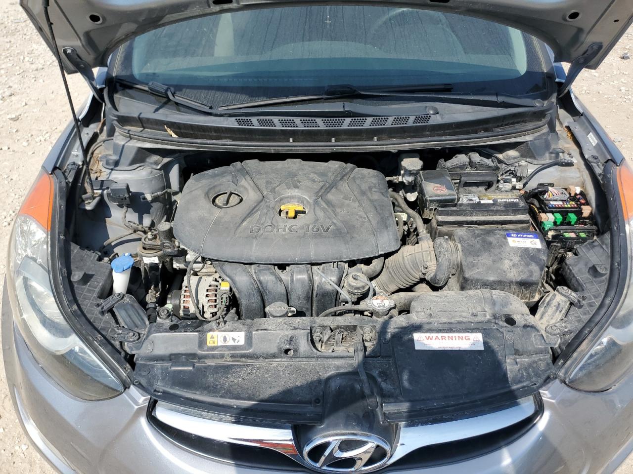 2013 Hyundai Elantra Gls VIN: KMHDH4AE7DU942925 Lot: 57130115