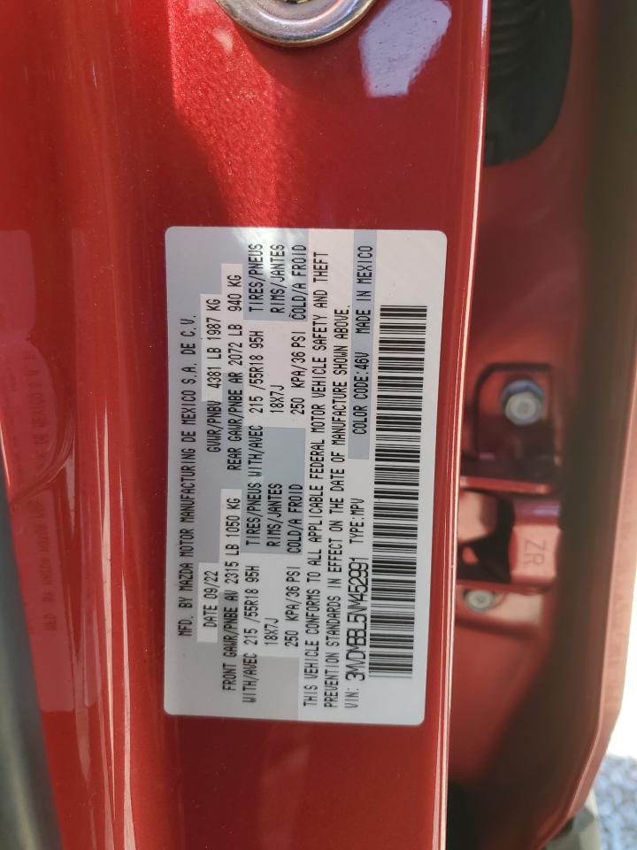 2022 Mazda Cx-30 Select VIN: 3MVDMBBL5NM452991 Lot: 57582535