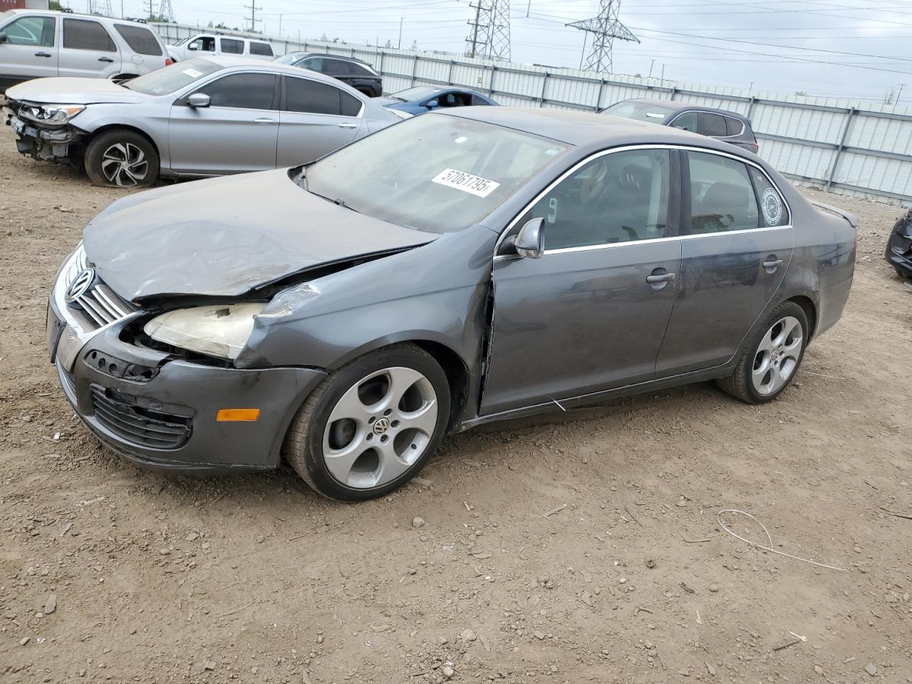 2008 Volkswagen Jetta Se იყიდება Elgin-ში, IL - Front End