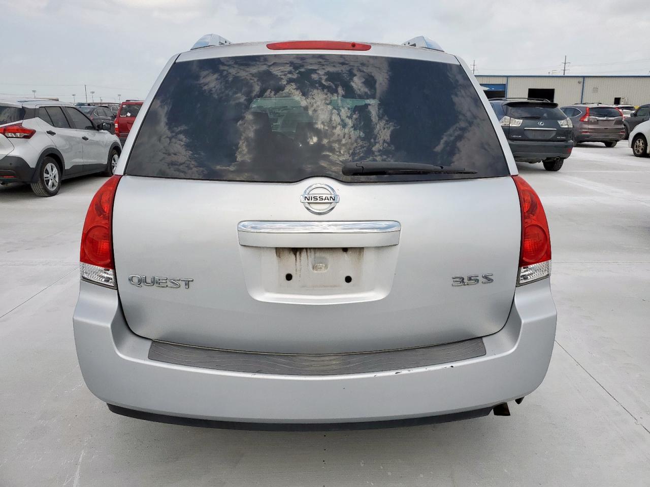 2008 Nissan Quest S VIN: 5N1BV28U38N116283 Lot: 58097935