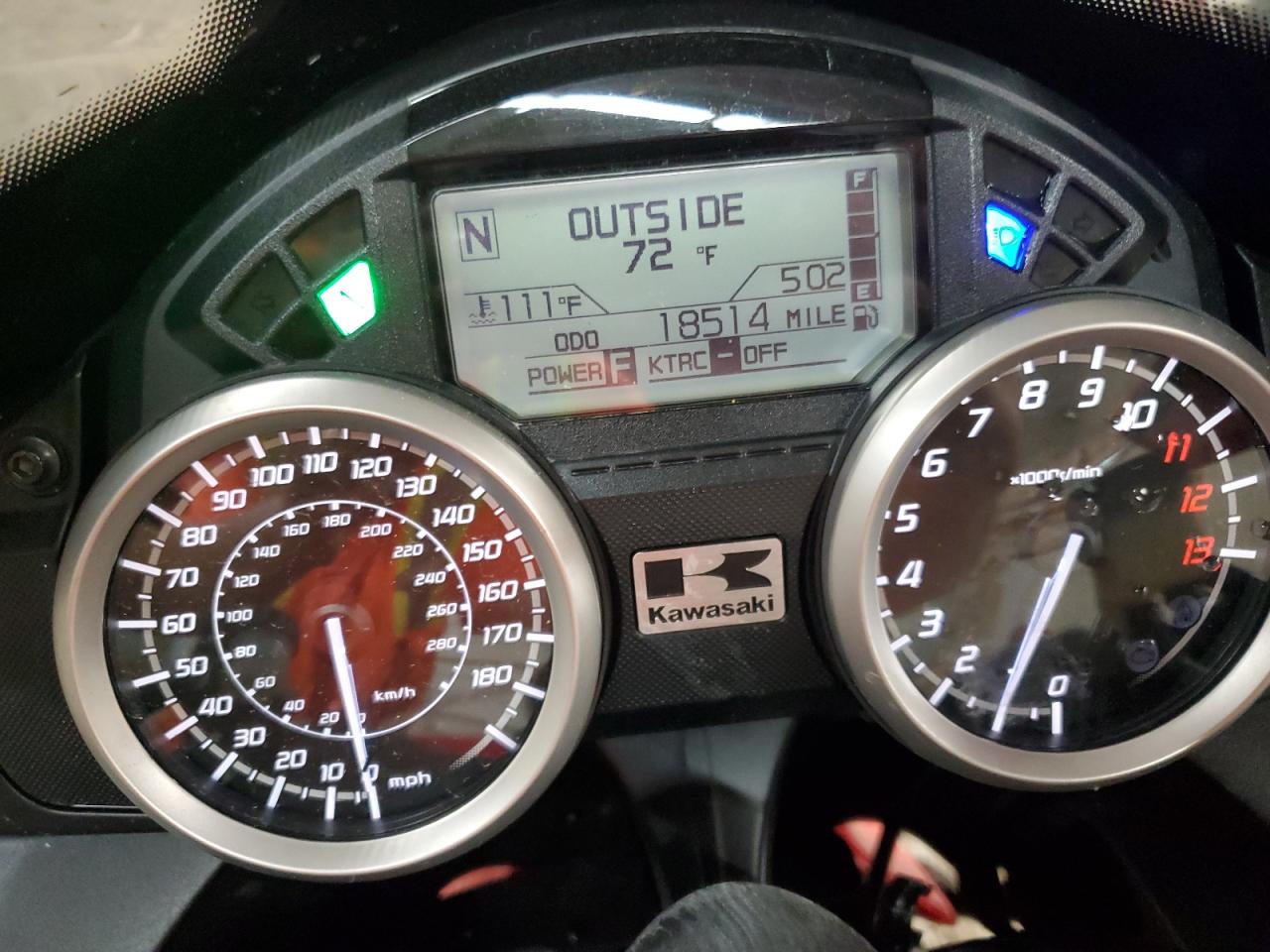 2013 Kawasaki Zx1400 E VIN: JKBZXNE18DA009391 Lot: 56057915