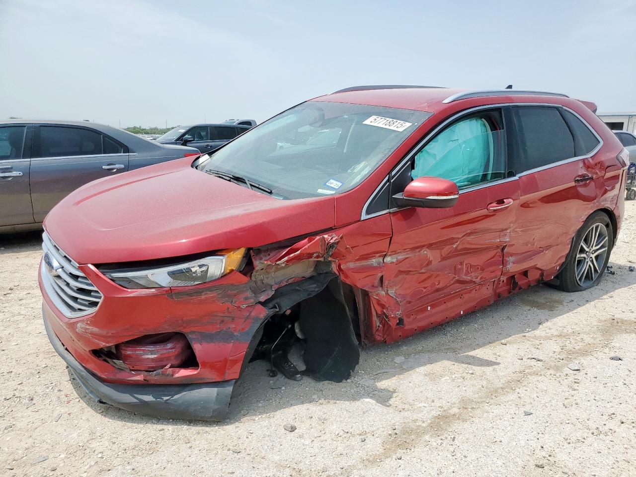 2022 Ford Edge Titanium for Sale in San Antonio, TX - Front End